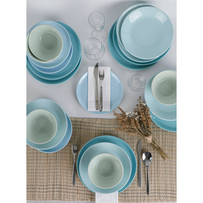 20 Piece Ceramic Dinnerware Set - Service for 5