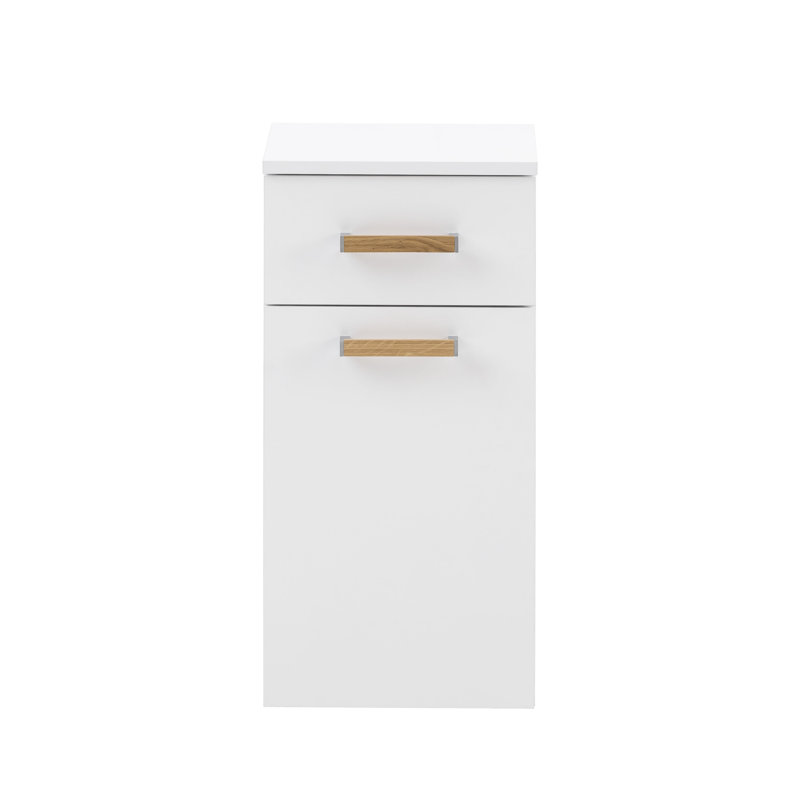 Duo Bathroom Cabinet, in white