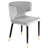 Kit Velvet Curved Back Side Chair with Elegant Ferrules – Modern Glam Dining or Accent Chair-1592535545-1609299408