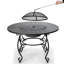 Foland Round Iron Smokeless Fire Pit