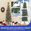 Arbre de Noël 7,5 pi avec lumières réglables-133528911