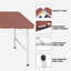 Table pliante portative 4 pi 4 po poids pliable intérieur et extérieur 135 kg-130203306