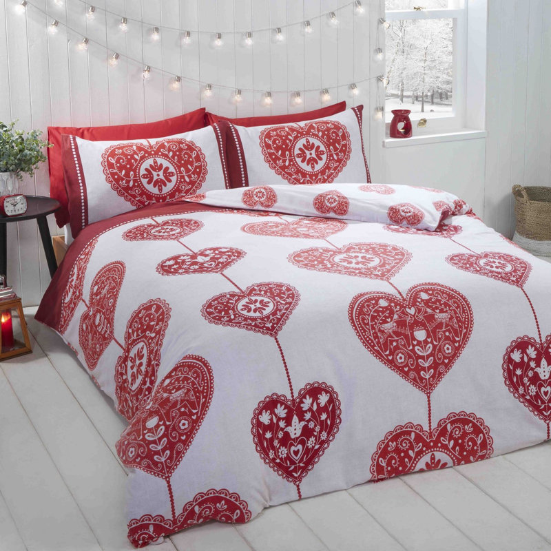 Adyn, Red, Single - 1 Standard Pillowcase