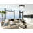 Silvio 20 inch 1 Light Flush Mount-1906043282