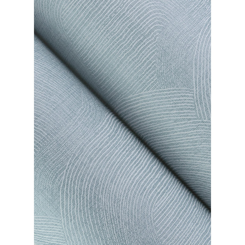 Koi Fish Wallpaper, Light Blue