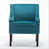 Blueish Green Microfiber/Microsuede
