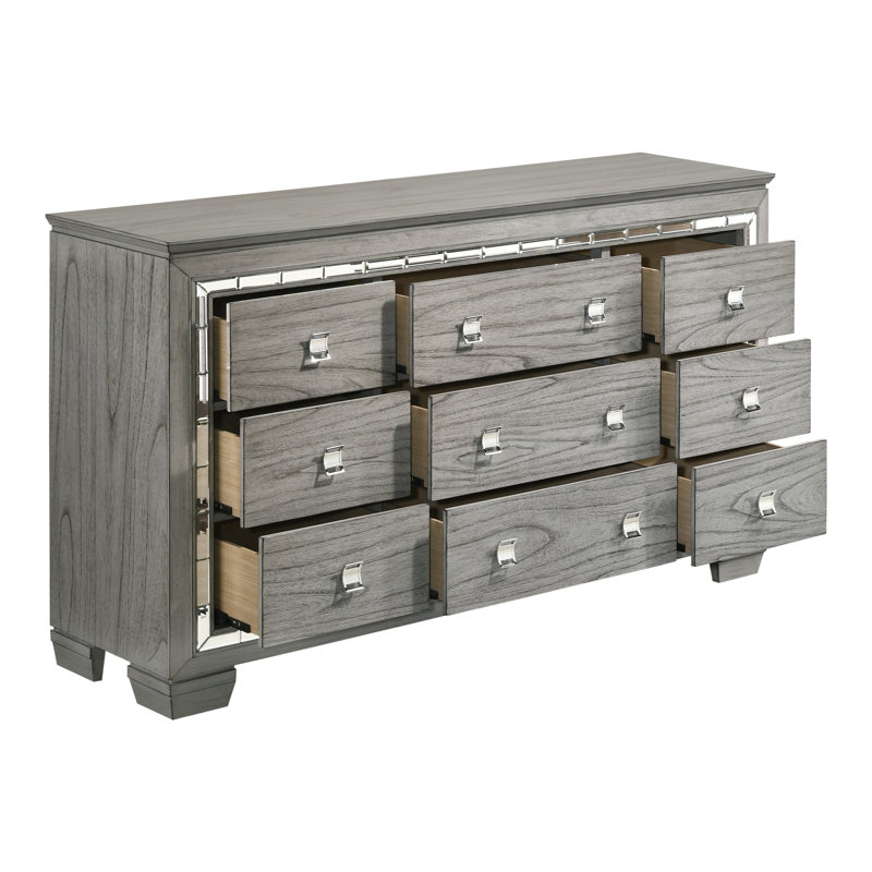 Commode, chêne gris clair