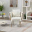 Fauteuil en velours capitonné Elandus-1148992733