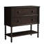 Magnifique commode décorative 2 avec blanc antique et bois massif avec des éléments élégants pour la décoration intérieure-131095138
