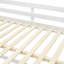 Lit double superposé double avec échelle, espace maximisé et fabrication en bois de pin massif pour plus de sécurité et de durabilité