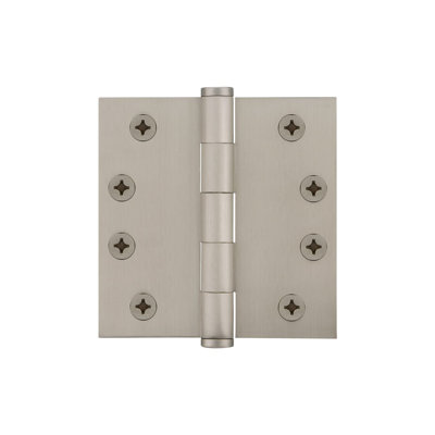 Charnière de porte simple 4 po H x 4 po