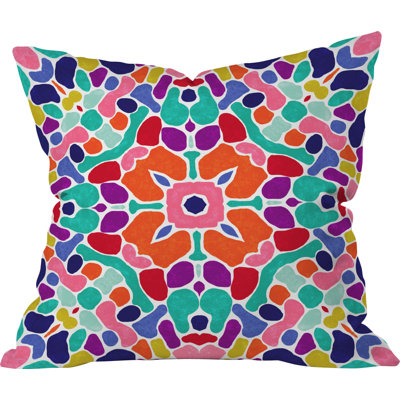 Boho I Outdoor Throw Pillow