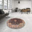 Tapis décoratif orangé oriental Mehak-1235452435