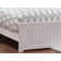 Nantucket Low Profile Solid Wood Platform Bed with Matching Footboard