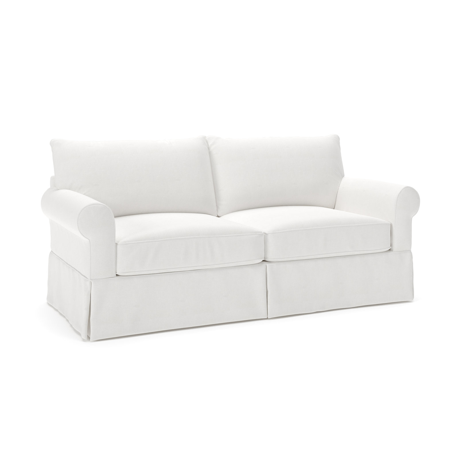 Amari 83'' Sofa, Drusky Moonglow Sustain® Basketweave