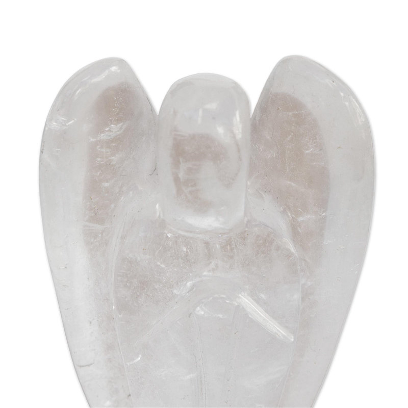 Statue de pureté d’une quartz en quartz ange Hogans