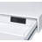 Coleen High Gloss & Chrome Finish Writing Desk With Built-In USB Port For Modern Home Office-710009107