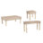 Aarohi Solid Wood Single Coffee Table-314130447