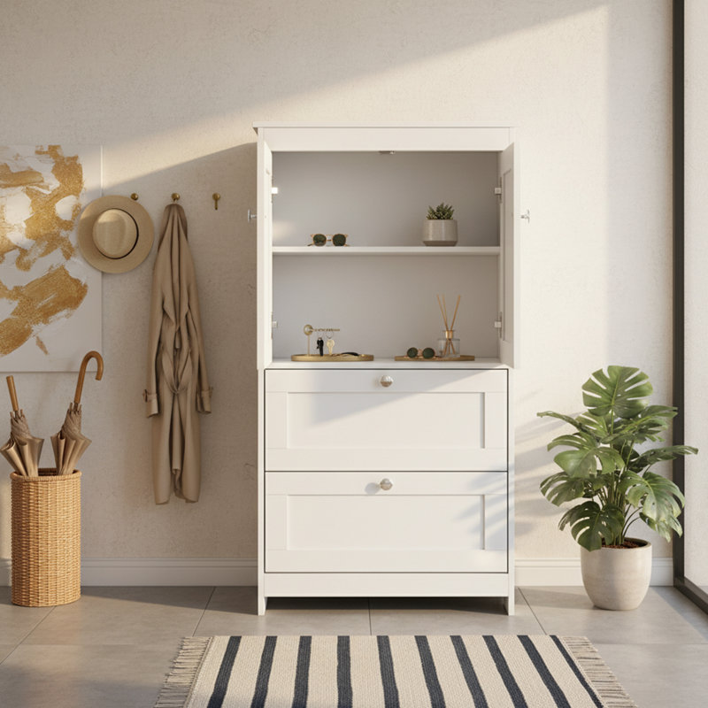 Fixed Bathroom Cabinet