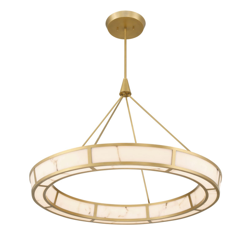 LED PENDANT, 26.5" H X 36.25" W