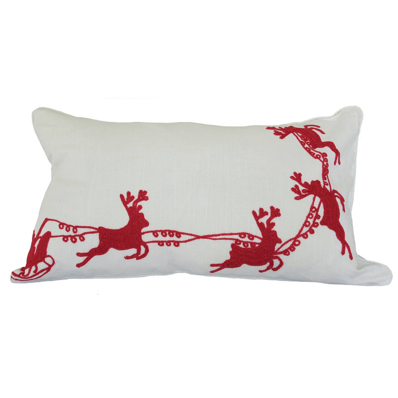 Coussin en coton Holiday