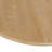 Callasandra Solid Wood 48" Round Mid-Century Modern Fluted Pedestal Dining Table