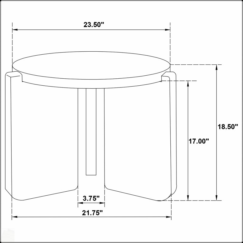 Table de bout Harrison