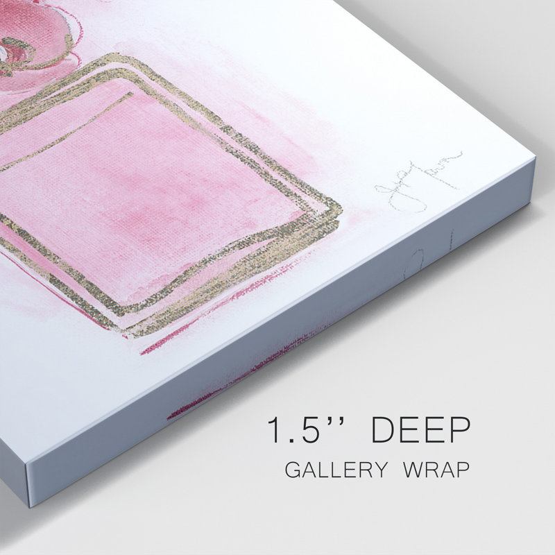 Golden Perfume I - impression, H 10 po x l 10 po x P 1 po