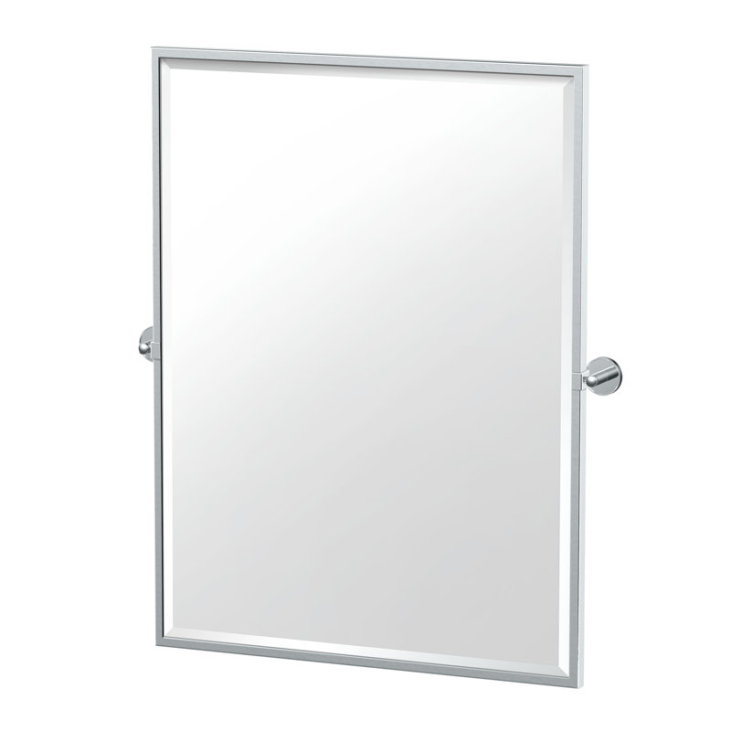 Miroir Sky, 32,5 po x 27,63 po, Chrome