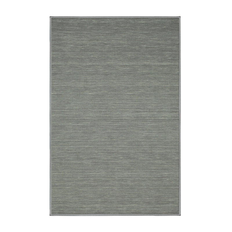 Tapis gris zone contemporaine, Rectangle 5 pi x 7 pi