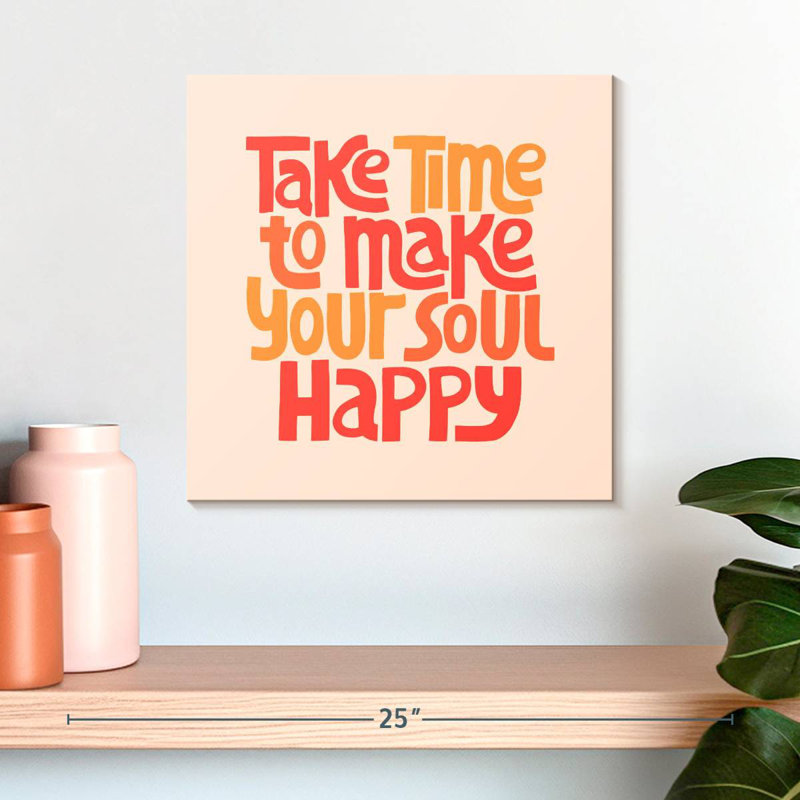Citation Tergel «Happy Soul», H 16 po x l 16 po