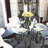 Single-Piece Round Tempered Glass Table Top Clear Glass 2/5" Inch Thick Beveled Polished Edge, Aesthetic and Practical Versatile Usage for Various Applications-1384469130