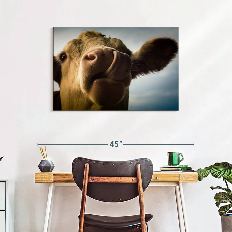 Silly Cow, 24" H x 36" W