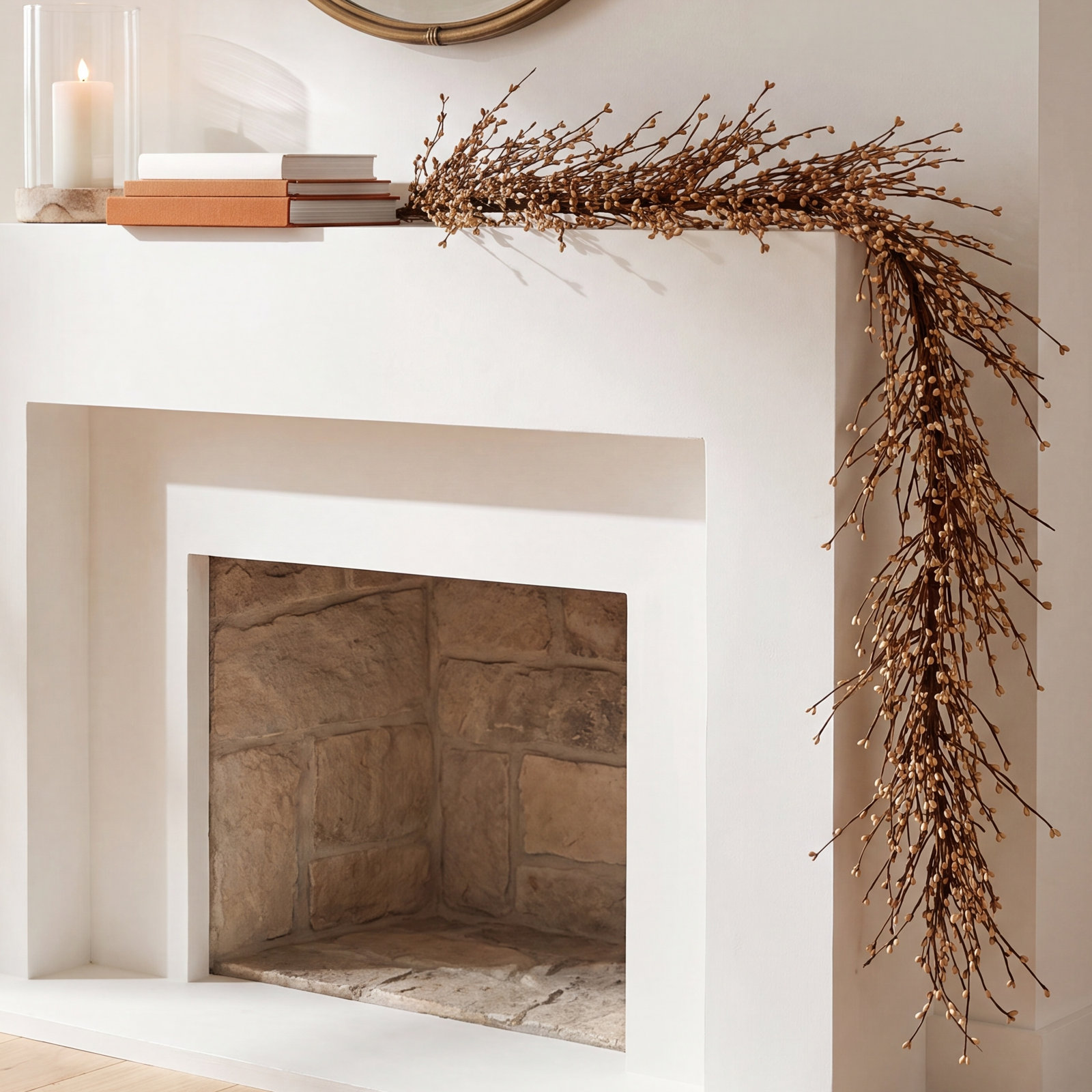 48'' in. Faux Berry Garland