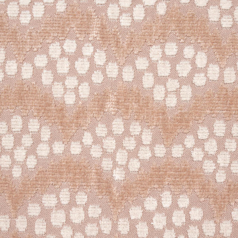 Tissu en velours Schenacher x Neisha Crosland, Argile clair
