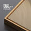 Grande impression sur toile encadrée - reproduction abstraite neutre pour décoration murale minimaliste moderne-116848157-116848159