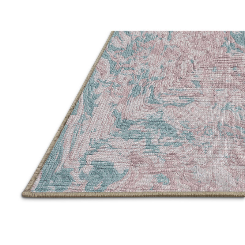 Tapis beige lavable à la machine, Tapis de couloir 2 pi x 5 pi