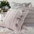 Fringed Cotton Pillow Cover