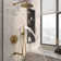 Calder Dual Function Complete Shower System with Rough in-Valve