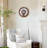 QXM611BLH Melodies In Motion Clock, Brown