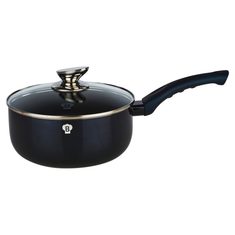 11 - Piece Non-Stick Aluminum Cookware Set, Aquamarine