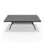Ensemble de 7 pièces de mobilier de patio en aluminium coulé avec coussins