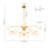 Carren 12 - Light Glass Globe Sputnik Sphere Chandelier 