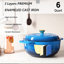 Winado Non-Stick Cast Iron Round Dutch Oven-50674114-50674118