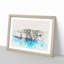 Sailing Boat in Formentera Spain - Picture Frame Painting Print-56854176-56854175