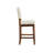 Upholstered Counter Stool with Solid Wood Frame-52517047-52517034