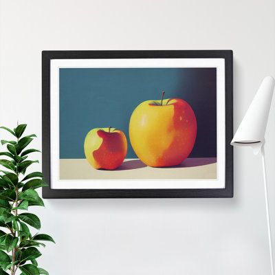 Two Apples Fruit Vol.1 - Framed Print