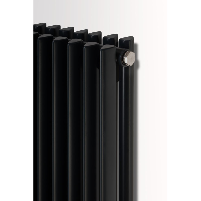 Andromeda Vertical Designer Radiator, 180 cm H x 45 cm W x 10.7 cm D, Anthracite