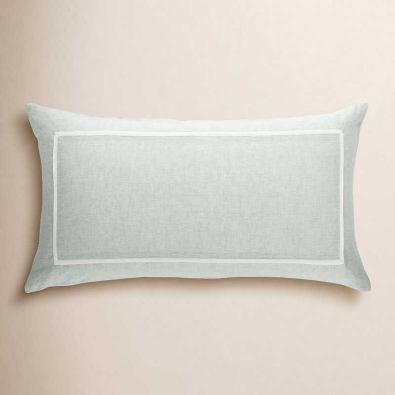 Keaton Linen Sham, King, Sky