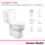 Toilette American Front Colony 1,60 Gpf